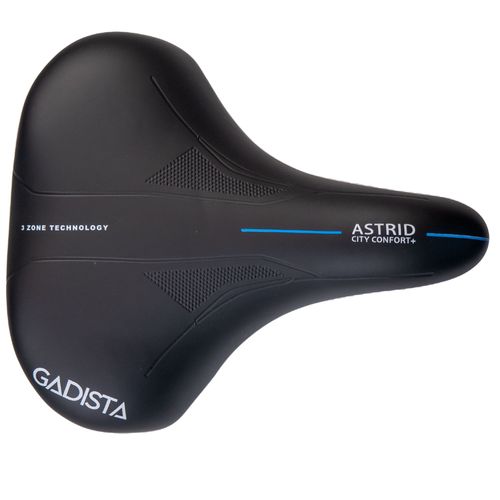 Selle Velo Astrid Xxl Confortable Fait Mains En Italie Avec Technologie Brevetée 3zone