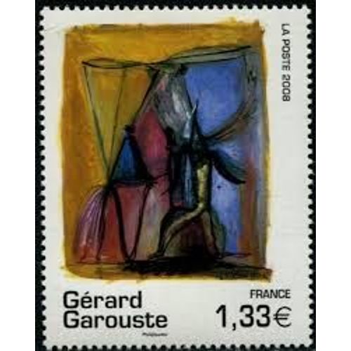 Art : Oeuvre De Gérard Garouste Année 2008 N° 4244 Yvert Et Tellier Luxe
