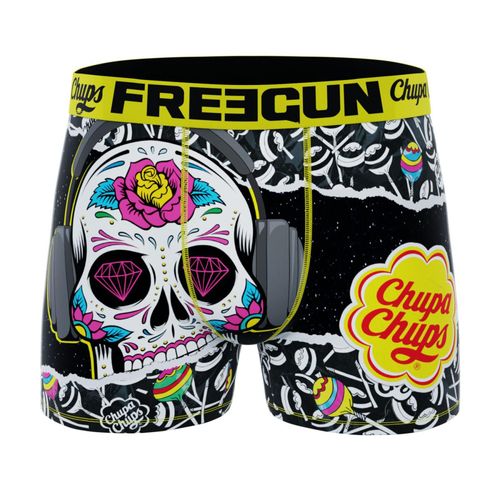 Boxer Freegun Boxer Homme En Microfibre Noir S