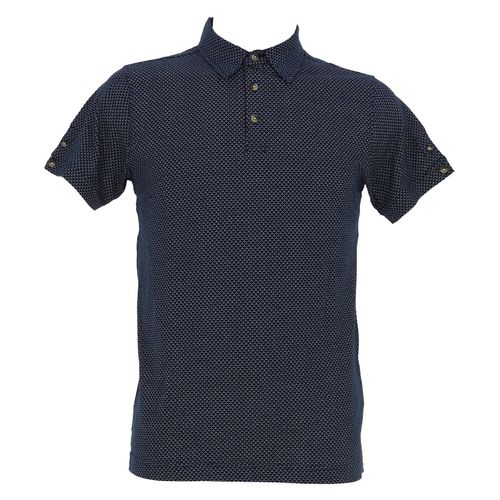 Polo Manches Courtes Deeluxe Rainleso Po M M+ Bleu Marine S