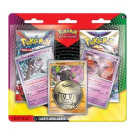 Asmodee Pack 2 Booster Pokémon Et 3 Cartes Promo