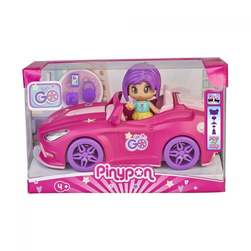 Pinypon Pinypon - Let's Go Voiture Avec Figurine Et Acc