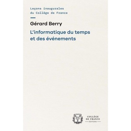 L'informatique Du Temps Et Des Événements