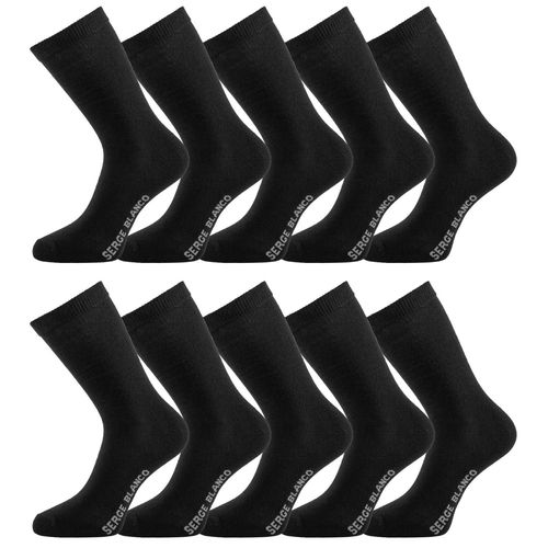 Lot De 10 Paires De Chaussettes De Ville Uni