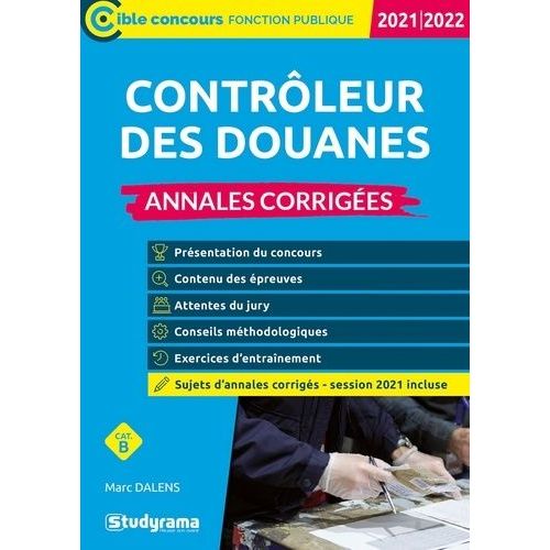 Contrôleur Des Douanes - Annales Corrigées