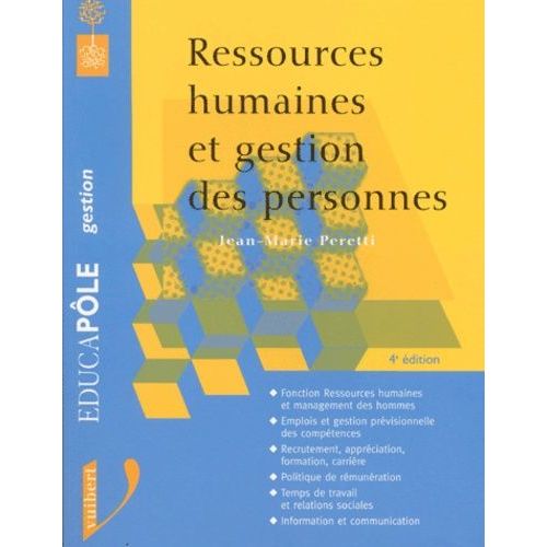 Ressources Humaines Et Gestion Des Personnes - 4ème Édition