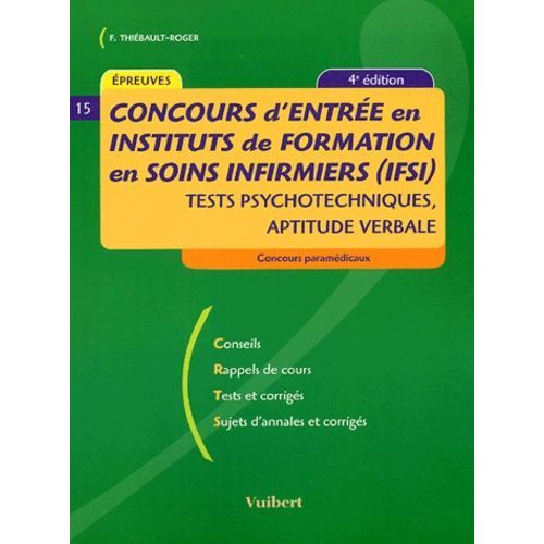 Concours D'entrée En Ifsi - Tests Psychotechniques D'aptitude Verbale