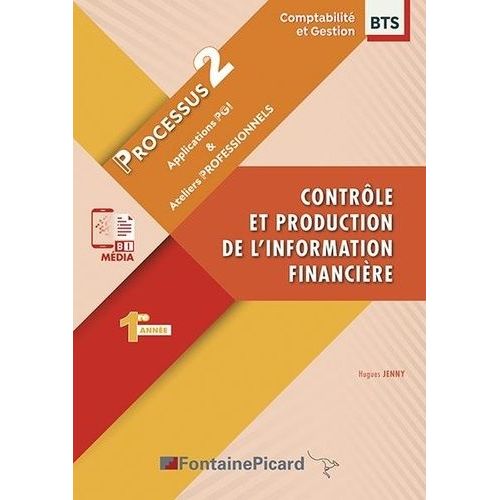 Contrôle Et Production De L'information Financière - Processus 2 Bts Cg 1e Année