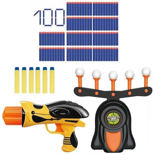 Cible Mobile Électrique Modèle 334b + Set Hasbro Nerf X100 Flèches