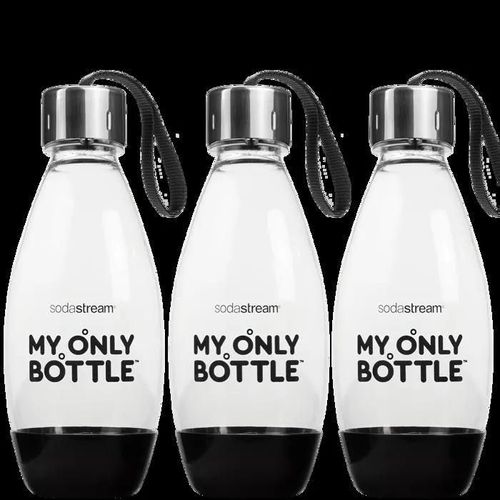 3x SodaStream My Only Bottle Noir