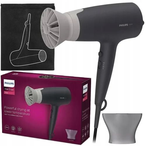 Sèche-Cheveux Philips Bhd351/10 + Sac