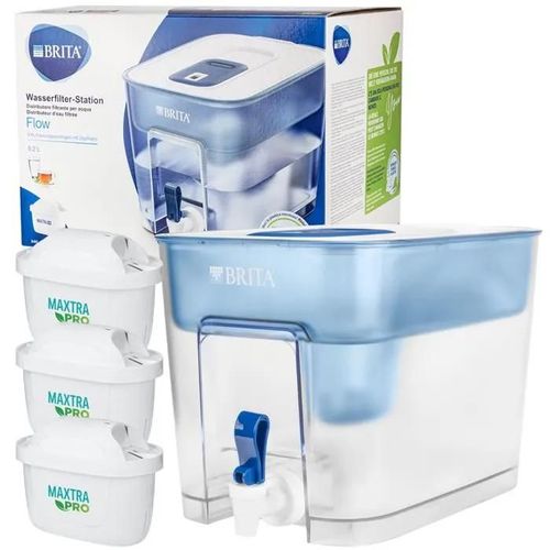 Carafe Filtrante Brita Flow 8.2l + 2x Filtre Brita Maxtra 1pc. (Pure Performance)