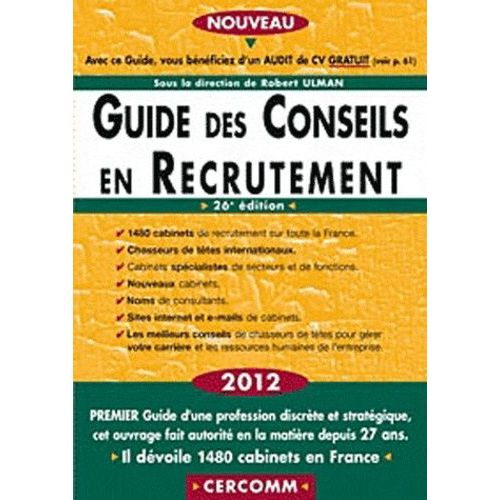 Guide Des Conseils En Recrutement 2012