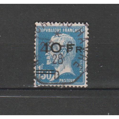 France P.A. N°4 Oblitere Surcharge Non Garantie