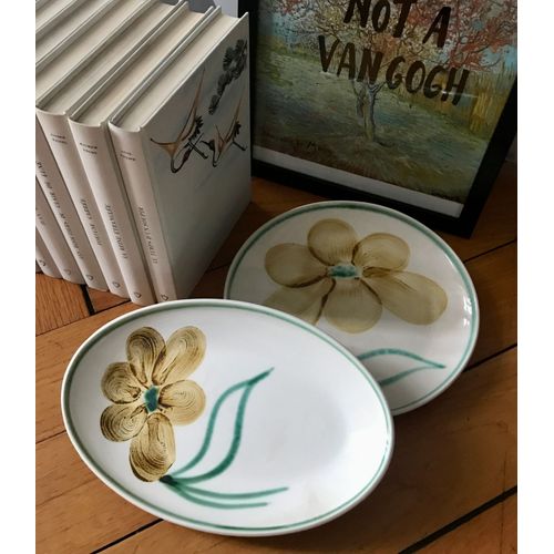 Lot 2 Petits Plats Céramique Vintage Salins France