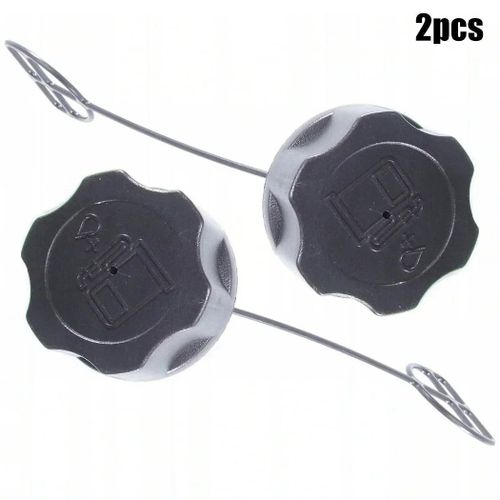 Bouchon de réservoir d'essence multi-carburant, débroussailleuse, accessoires Parkside pour Fuxtec Güde Rotfuchs, pièces de tondeuse de jardin 2 pièces-2pcs