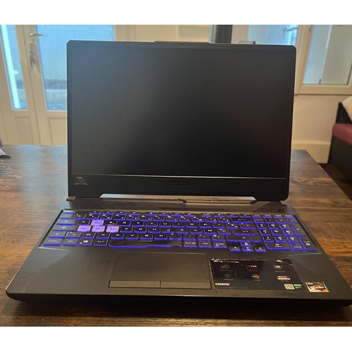 Asus Tuf Gaming A15 TUF506IU-HN222T - 15.6" AMD Ryzen 7 4800H - 2.9 Ghz - Ram 32 Go - SSD 500 Go