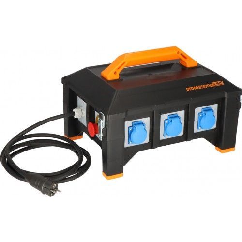 Coffret de chantier avec arrêt d'urgence - CCM 6M/16/AU BRENNENSTUHL
