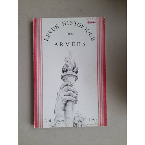 Revue Historique Des Armées N° 4-1980