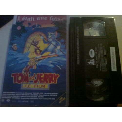 Cassette Vidéo Vhs - Il Était Une Fois ... Tom Et Jerry - Le Film