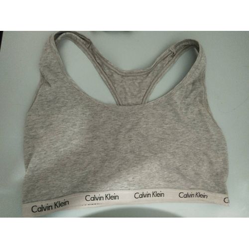 Brassière Sport Calvin Klein Fille Femme Taille Xs 34 Lingerie Adolescente Sous Vetements Sport Wear 14/16ans