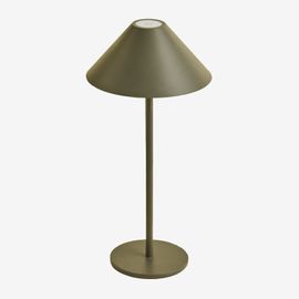 Lampe De Table Led Sans Fil Nebida Vert Olive Intense