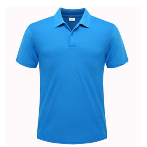 Polo Homme Bleu Royal Décontracté – Manches Courtes – Xs À 4xl
