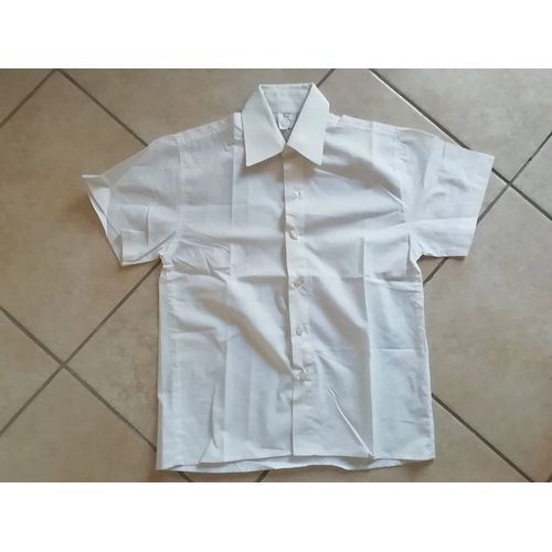 Chemise Manches Courtes Garcon Idéale Occasions 8 Ans.