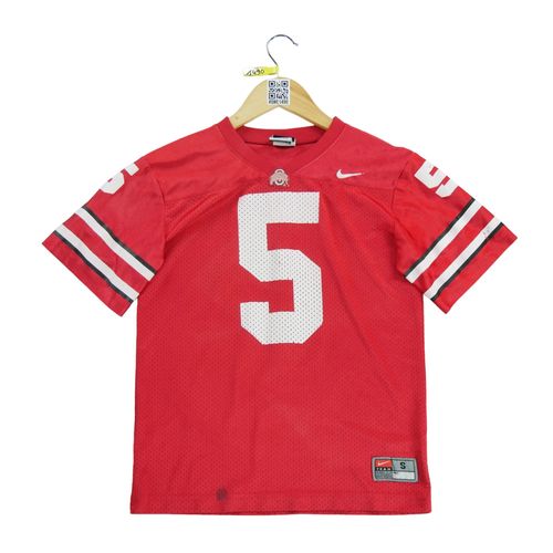 Reconditionné - Maillot Garçon Ncaa Ohio State Buckeyes - Taille 10/12 Ans - Gar? - Rouge