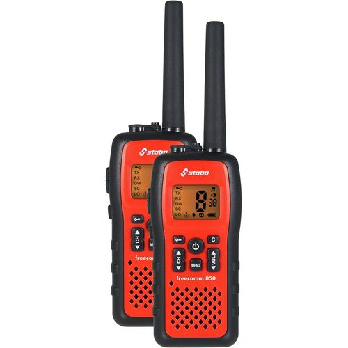 20850 Freecomm 850 Kit Sans Fil Pmr Ipx7 Imperméable, Batteries Li-Ion Station De Chargement