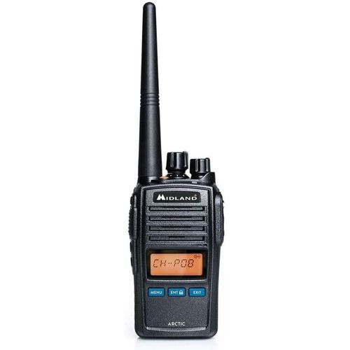 Arctic, Émetteur-Récepteur Marin Vhf, Avec Microphone, 57 Canaux De Mémoire Personnalisables, Dispositif De Silencieux Numérique (Squelch) À 10 Niveaux, Écran Lcd, Batterie Lithium, Ip67