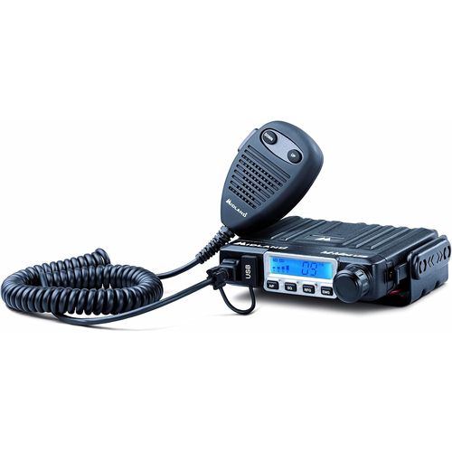 Cb Go-Usb C1262.05, M-Mini Usb Kit Autoradio Cb 40 Canaux, Prise Usb Intégrée, Comprend Un Câble D'Alimentation Pour Allume-Cigare, Un Support De Montage Et Une Antenne Lc29, Base Magnétique