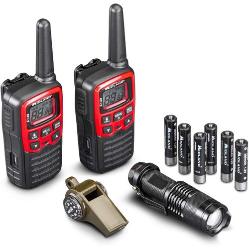 - - Kit D'Urgence : 2 Talkies Xt30 1 Lampe 1 Sifflet-Boussole - Ek30