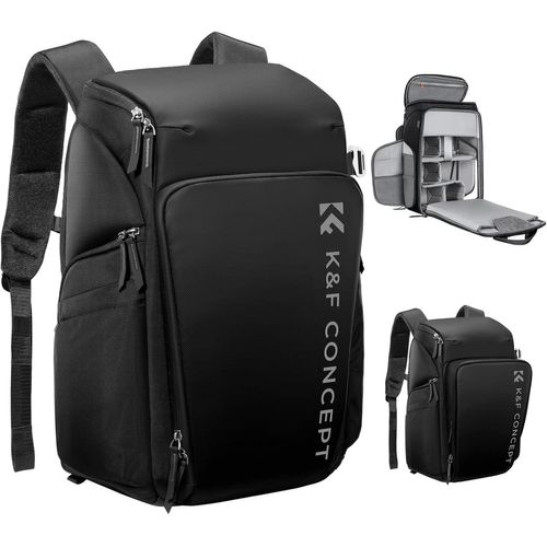 Sac À Dos Pour Appareil Photo Sac À Dos Photo Pour Photographes, Sac À Dos Pour Appareil Photo Avec Compartiment Pour Ordinateur Portable 16 Pouces, Dji Mavic Drone (Sac À Dos Alpha 25l)-Twinsim