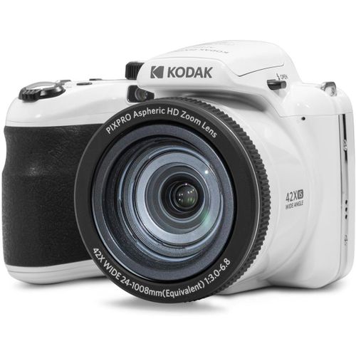 Pixpro Astro Zoom Az425 - Appareil Photo Numérique Bridge, Zoom Optique 42X, Grand Angle De 24 Mm, 20 Mégapixels, Lcd 3, Vidéo Full Hd 1080P, Batterie Li-Ion - Blanc