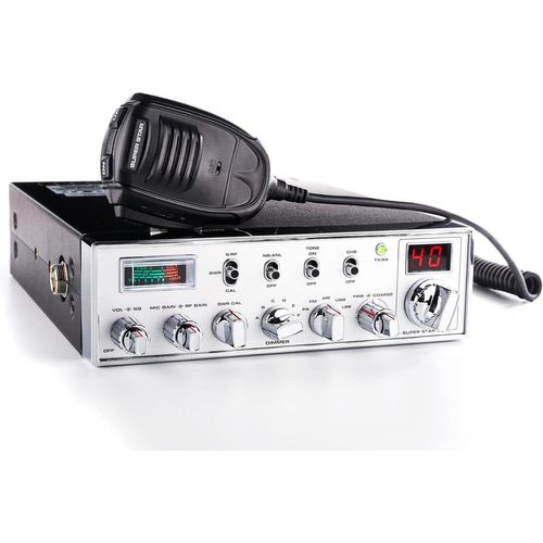 3900 - Nouvelle Version - Émetteur Mobile Cb-27 - Am/Fm/Usb/Lsb - Multinorme Européenne - Superstar 3900 - Uhf - Noir Et Argent