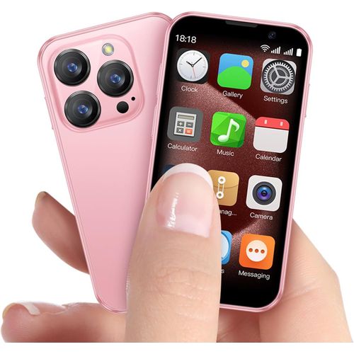 Bezosmax I Mini Smartphone,3G Petit Smartphone Debloqué,3.0"" Hd Écran,Téléphone Portable Pas Cher,Double Sim,2Gb Ram+16Gb Rom Reconnaissance Faciale,Téléphone Pour Enfants De Poche,Android Phone