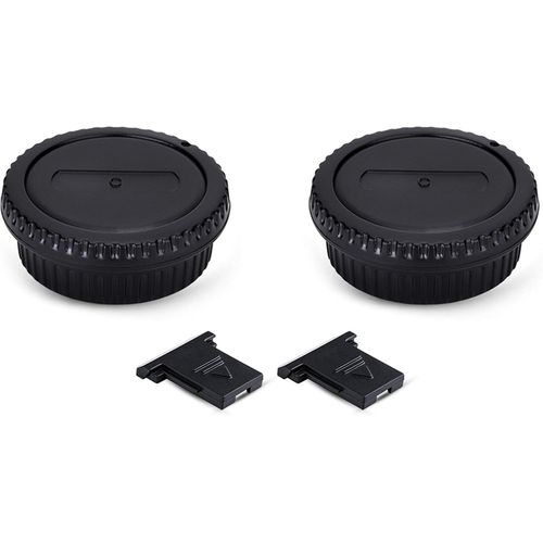Bouchon De Protection Frontal + Protège-Objectif Arrière Pour Appareil Photo Reflex Numérique Avec Objectif Ef Ef-S Pour Canon Eos 90D 80D 70D 60D 5D Mark Iii Iv 6D 4000D 2000D 1200D 850D