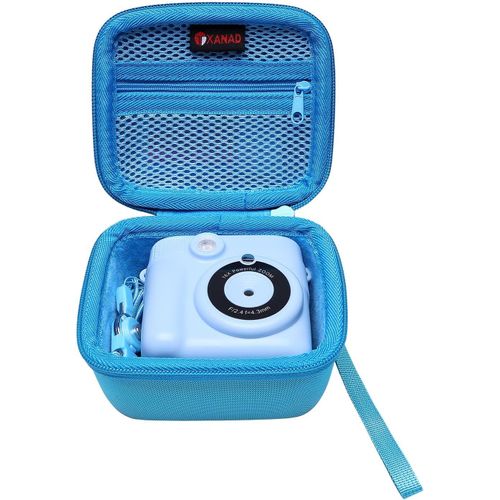 Enfant Appareil Étui Pour Compatible Astgmi/Greenkinder/Funkam/Gktz/Terramus Appareil Photo Instantané Numérique Avec Filles Garçons De 3-12 Ans Housse¿Bleu¿(Boîte Seule)