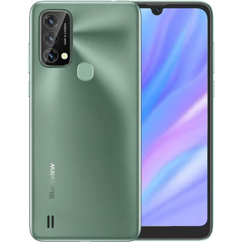 A50 - Smartphone Avec Écran Hd+ De 6.1"" - Téléphone Mobile Avec Quadruple Caméra 13Mp Arrière, 5Mp Avant - 3Go + 64Go - Batterie Puissante De 4280 Mah - Version Française - Vert