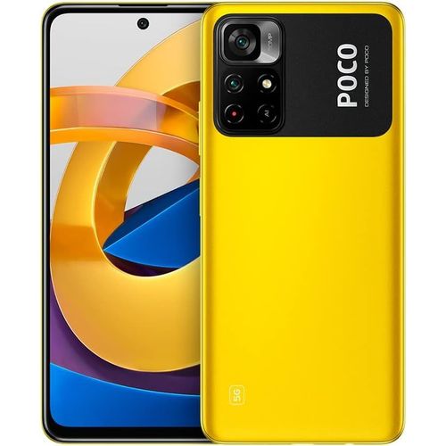 Poco M4 Pro 5G - Smartphone 64Gb, 4Gb Ram, Dual Sim, Yellow