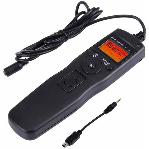 Intervalomètre Avec Minuteur Lcd Pour Appareil Photo Numérique Nikon D90 D600 D610 D3100 D3200 D3300 D5000 D5100 D5200 D5300 D7000
