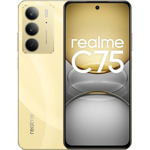 C75 Smartphone 8+128Gb, Étanchéité Ip69, Batterie Puissante De 5828 Mah,Expérience Intelligente Avec Ia, Écran Fhd 90 Hz De 6,72 Po, L'Or, Pas D'Adaptateur