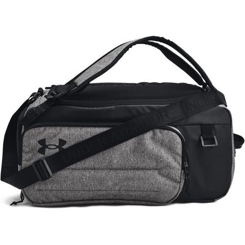 Ua Contain Duo Sm Bp Duffle, Sac À Dos De Sport, Gris/Noir/Blanc