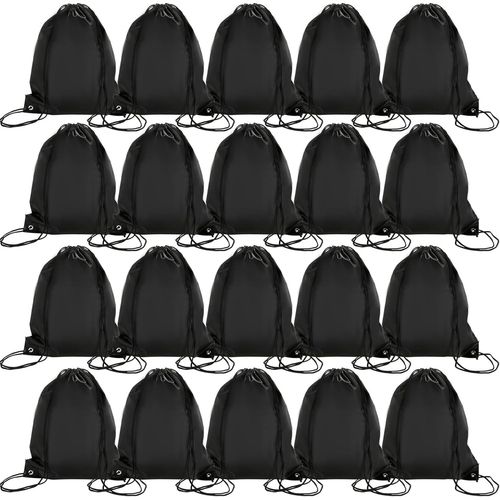 Lot De 20 Sac À Dos Sport Gym Sack Sport Gymnastique Natation Sac Cordon De Sport Imperméable Voyage Chaussures École Maternelle Adultes Et Enfants