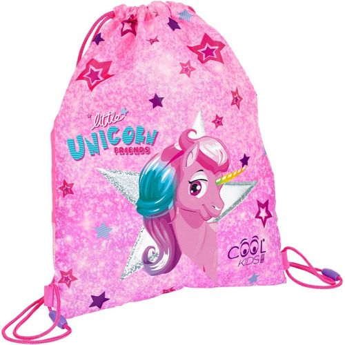 Sac A Dos Cordon De Serrage Rose Pour Fille - Sac De Voyage Enfant Léger Pour Chaussures Réglable Lavable - Sac De Sport Piscine Coloré Fuchsia Gym Natation Danse Fillette Filles