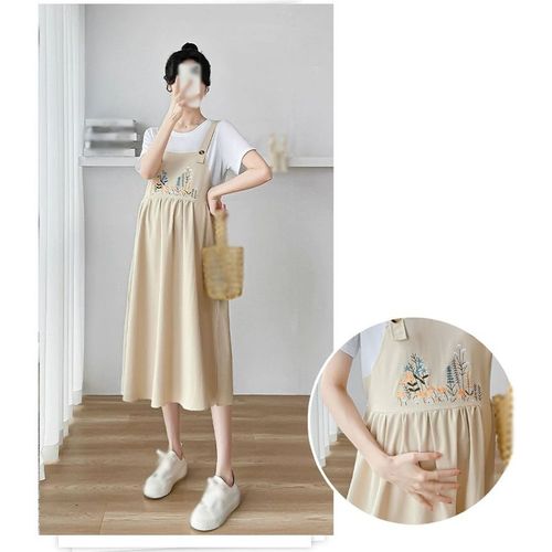 Robe D'été Pour Femme Enceinte,Vêtement D'extérieur,Nouvelle