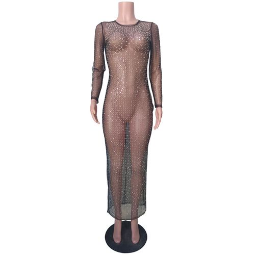 Robe Transparente Alterphotography Pour Femmes Enceintes,Biscuits Étincelants,Maille Élastique,Robe Sexy À La Mode,Séance Photo,Rotterdam