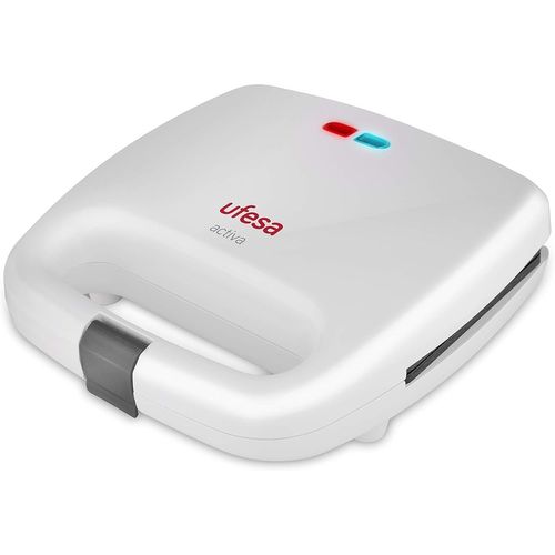 Sw7855 Appareil Croque Monsieur, 750 W, Capacité 2 Sandwiches, Plaques Grill Antiadhésives, Voyant De Fonctionnement Et De Température, Fermeture De Sécurité, Étanchéité Parfaite, Blanc