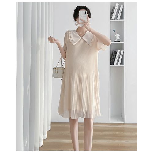 2024 Nouvelle Arrivée D'été Alterfur S Femmes Casual Adt Version Robes En Mousseline De Soie Femmes Enceintes Vêtements Md-04883